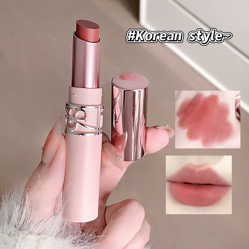 Lip Tint Korean - BILY BEAR Yumuşak Mat Ruj Kadife