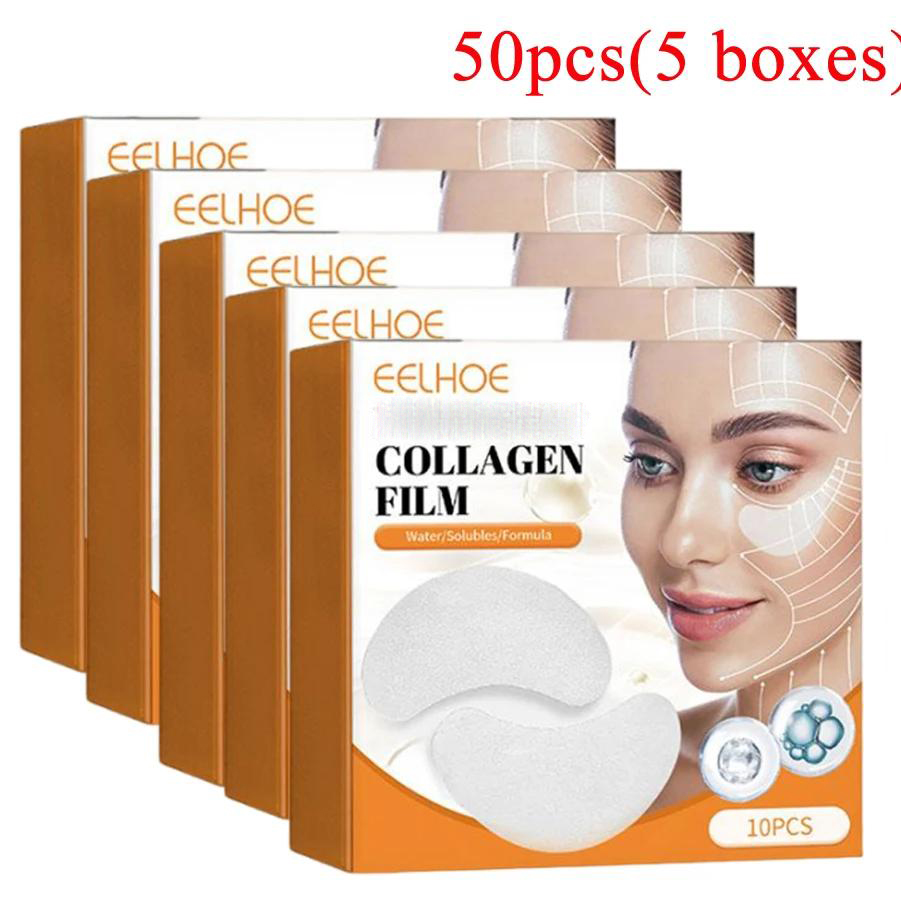 Sheet Mask Collagen - 5 KUTU Kollajen Çözünür Yamalar Film