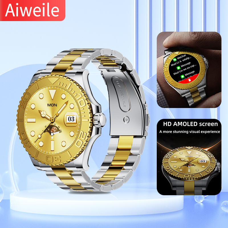 Aiweile AW46 yeni stil akıllı  - Korean Men Lifestyle incelemesi ve fiyatı