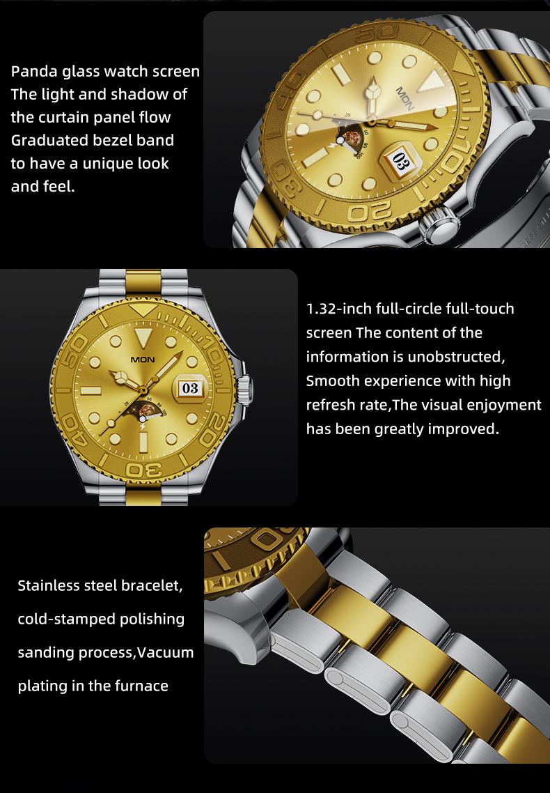 Aiweile AW46 yeni stil akıllı  - Korean Men Lifestyle incelemesi ve fiyatı