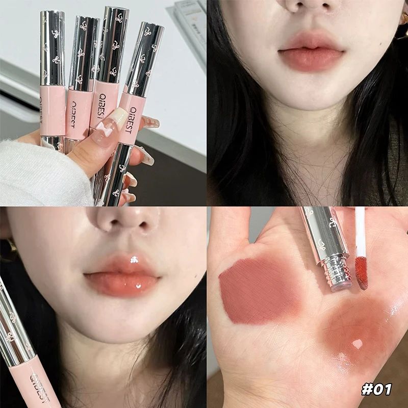 QIBEST Çift Başlıklı Mat Kadif - Lip Tint Korean incelemesi ve fiyatı